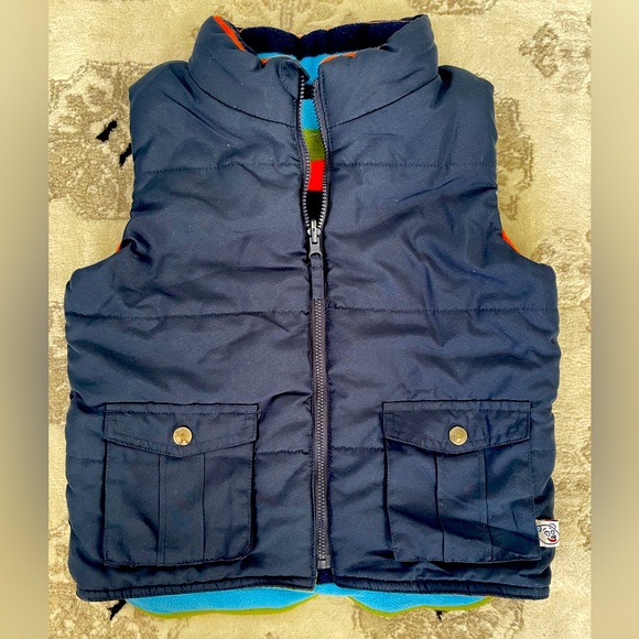 Please Mum, Unisex warm cosy reversible Vest. Excellent used condition. - Picture 3 of 6
